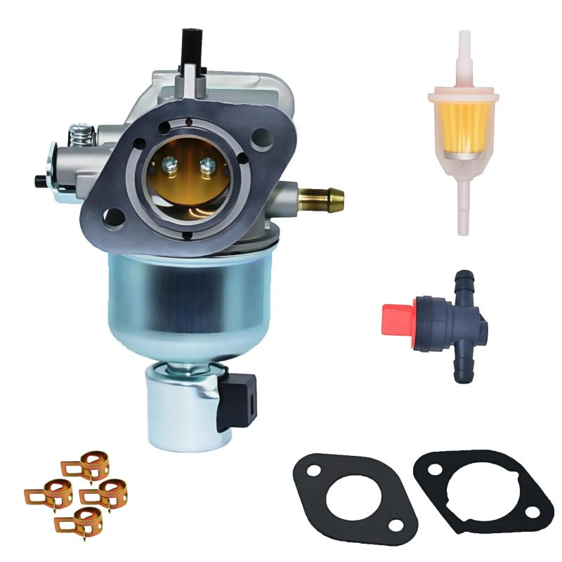Dosens 15004-0827 15004-7053 Carburetor Compatible for Kawasaki FH580V 19Hp Replace 15003-7100 FR600V FS600V Specific FR691V FS691V with Gasket - Image 2